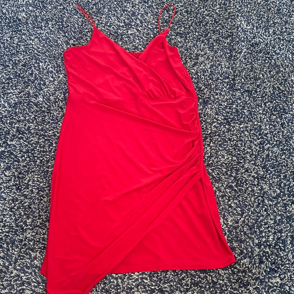Red dress